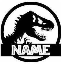 custom jurassic park world vinyl decal 4 x4 multiple colors ebay jurassicparkworld custom jurass in 2020 jurassic park jurassic park party jurassic park birthday