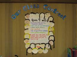 First Grade In Room 4 Our Class Contract Class Contract Classroom Motivation Classroom Contract