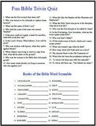 You can also print the answer keys separately. Bible