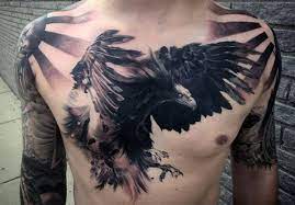 Which is the best eagle tattoo for men? Top 97 Best Eagle Tattoo Ideas In 2021 Eagle Tattoos Bird Tattoo Men Cool Chest Tattoos