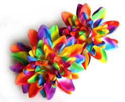 As a top decorative importer & wholesaler, our customers trust us to provide the newest, high quality designs. 4 Rainbow Silk Dahlia Flower Heads 4 Artificial Flowers Dahlias Head Fabric Floral Supplies Wholesale Lot For Wedding Flowers Accessories Make Bridal Hair Clips Headbands Dress Buy Online In Bahamas