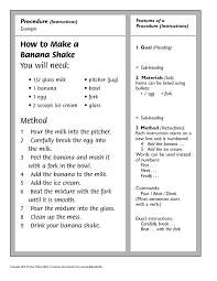 pin on procedural text