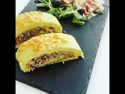 Roule De Pomme De Terre A La Viande Hachee Thermomix Youtube Pomme De Terre Viande Hachee Pomme