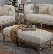 Turn an old coffee table into an upholstered storage ottoman. Benetti S Italia Tiffany 59 Tufted Rectangle Standard Ottoman Wayfair Ca