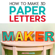 3d drawing letter a to z / how to draw capital alphabet lettering a z easy simple for beginners a b c d e f g h i j k l m n o p q r s t u . How To Make 3d Paper Letters Full Alphabet Numbers Symbols Jennifer Maker