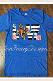 Black And Royal Blue T Shirt Royal Blue Love Texas Tee Leopard Texas Black And White Blend Texas Shirts T Shirt Shirts