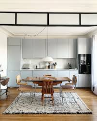 La Cuisine Presque Terminee Kitchen Deco Interior Greykitchen Home Haussmannien Verriere Vintage C House Interior Grey Kitchen Home Interior Design