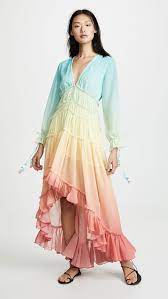 Rococo Sand Rainbow Dress In 2021 Rainbow Dress Dresses Boho Style Dresses