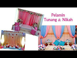 Pelamin ringkas diy bunga tangan. Pelamin Tunang Pelamin Nikah Buatan Sendiri Youtube