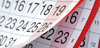 Resultado de imagen para calendario
