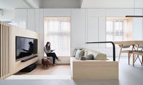Two Unusual Japanese Home Designs With Unique Zoning Techniques Japanese Home Design Japanese Interior Bed In Living Room