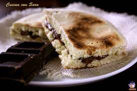 Torta Al Testo Con Nutella Cucina Con Sara Idee Alimentari Migliori Ricette Torte
