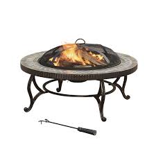Mar 11, 2020 · but, provided you follow and observe all the fire and fire pit safety precautions, there is little to worry about too. Get The Pleasant Hearth Ofw103ri 34 Elizabeth Slate Fire Pit From Walmart Now Accuweather Shop