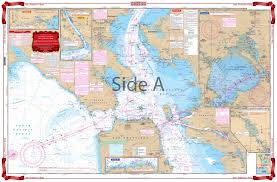 san francisco bay nautical map chart