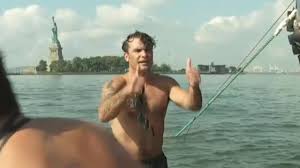 Pete Hegseth Dives Back Into The Hudson For The Third Leg Navy Seal Hudson River Swim And Run Fox News Video