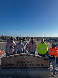 Per: @michaelclauzelmayorofpatterson Our beautiful new Welcome to the City  of Patterson sign was installed today by our amazing Public Works team just  to the east of the California aqueduct near the I