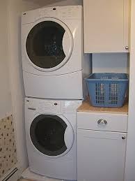 Cheap stackable washer and dryer combo. Stackable Washer Dryer Area How To Fit It In Corner Laundry Room Storage Laundry Room Storage Shelves Laundry Room Organization