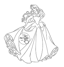 Coloring Pages Of Disney Princess Coloring And Drawing