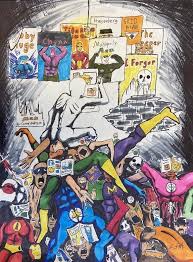 Creature Of A Thousand Faces Sarifa Akter Digital Art Grade 8 Henrico  Virtual Academy Jeff Dowdy