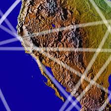 California Ley Lines With Pdf Of Large Scale Maps Of The World Ley Lines Ley Lines California Map Scale Map