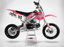 125cc Hot Pink Manual Dirt Bike Come In Store At 46 Madden Ave Mildura Or They Can Be Ordered Through Toyworx 77 Napier St St 125cc Dirt Bike Dirt Bike Bike