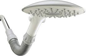 Waterpik Shower Head Flexible Neck 6 Mode Rainfall Rain Shower 2 5 Gpm White Cf 201 In 2020 Shower Heads Rainfall Shower Head Rainfall Shower