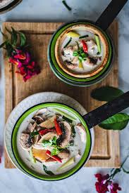 In short, it's a creamy, coconut chicken soup, imbued with the bright flavors of thailand. Tom Kha Gai Thai Chicken Coconut Soup Simply Suwanee