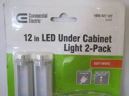 Maybe you would like to learn more about one of these? 12 Led Under Cabinet Light 2 Pack By Commercial Electric 1000927127 Silver Auction Auction Tucson