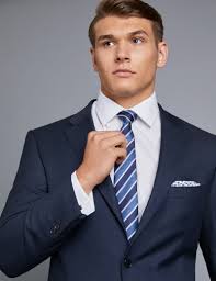 Product titlemen's cheap priced dark navy blue suit for men notch. Men S Navy Birdseye Classic Fit Suit Super 120s Wool Hawes Curtis