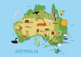 Great Aussie Map Verdict We Used This Map For The Title Page Of A Country Study About Australia Australia For Kids Australia Map Australia Continent