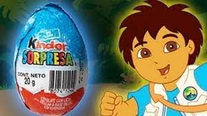 La serie, dora la exploradora originalmente en inglés (dora the explorer). Go Diego Go Dora The Explorer Kinder Surprise Chocolate Egg Unboxing å½±ç‰‡ Dailymotion