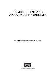 Pdf Tumbuh Kembang Anak Usia Prasekolah