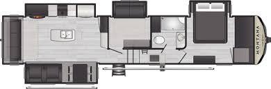 Keystone montana high country fifth wheel 377fl highlights: Montana High Country Luxury Fifth Wheels Model 385br Floorplan Keystone Rv