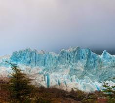 Glacier In The Fog Photo Scenery National Parks