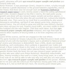 Apa Research Paper Sample Owl Purdue Apa Research Paper Research Paper Title Page Research Paper Introduction