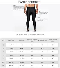 73 Prototypal Nike Pro Combat Leggings Size Chart