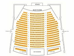 Seating Chart Columbia Theatre Longview