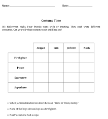 Printable logic puzzles for kids! 10 Best Halloween Logic Puzzles Printable Printablee Com