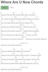 Where Are U Now Chords Diplo Justin Bieber Skrillex Ukulele Chords Songs Piano Chords Songs Ukulele Music