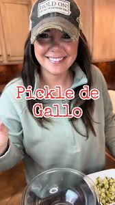 Pickle De Gallo Recipe Makayla Thomas Fit