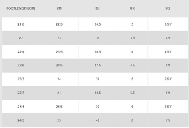 Nike Jordan Gs Size Chart Best Picture Of Chart Anyimage Org