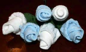 Baby Sock Corsage Instructions