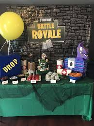 Fortnite Birthday Party Ideas Photo 1 Of 19 Royal Party 7th Birthday Party Ideas Ninja Birthday Parties
