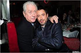 Downey And Dad Robert Downey Jr With His Father Film Director Robert Downey Sr Robert Downey Jr