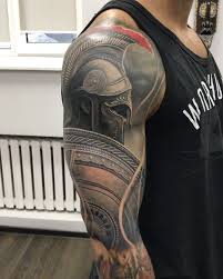 Pin By Ferly Rizki On Spartan Tattoo In 2021 Spartan Tattoo Armour Tattoo Gladiator Tattoo
