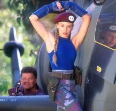 Kylie even went as far as to portray cammy in the game based on the movie. Street Fighter Promo Pics 1994 Famousfix