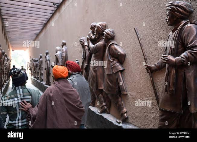 INDIA, Punjab, Amritsar, memorial and museum for Jallianwala Bagh massacre, also known as the Amritsar massacre, which took place on 13 April 1919 during the british rule. A peaceful crowd had gathered