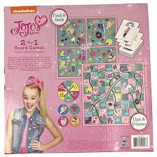 The board game, called jojo's juice, was produced and sold by nickelodeon on siwa's behalf. Jojo Siwa 2 In 1 Board Game By Tcg Toys Shop Online For Toys In The United States