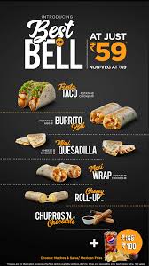 Taco bell valmistaa taconsa, burritonsa ja muut tunnetut tuotteensa aina tilauksesta ja asiakkaan toiveen mukaisesti, ja. Menu Of Taco Bell Edappally Kochi Magicpin