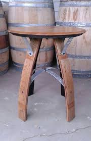 A Nice Table Made From A Wine Barrel Wine Barrel Furniture Barrel Furniture Wine Barrel Decor